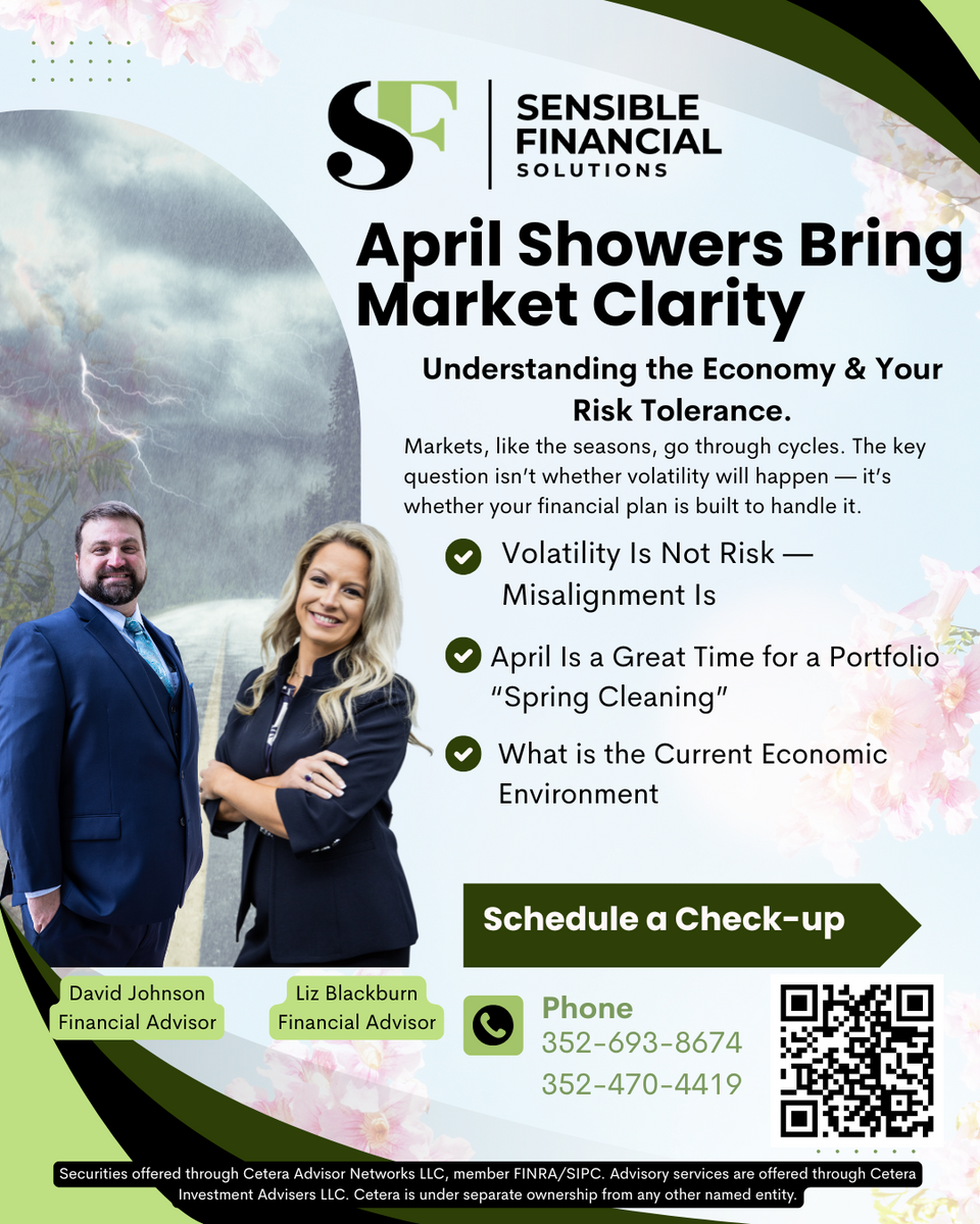 🌷 April Showers Bring Market Clarity: Understanding the Economy & Your Risk Tolerance