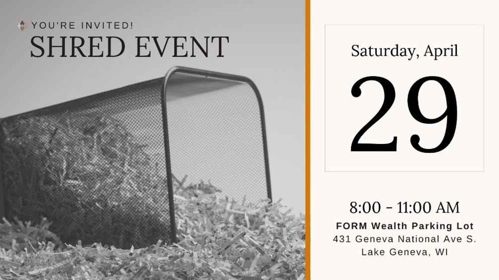 Spring Shred Event & Safe Shred Checklist