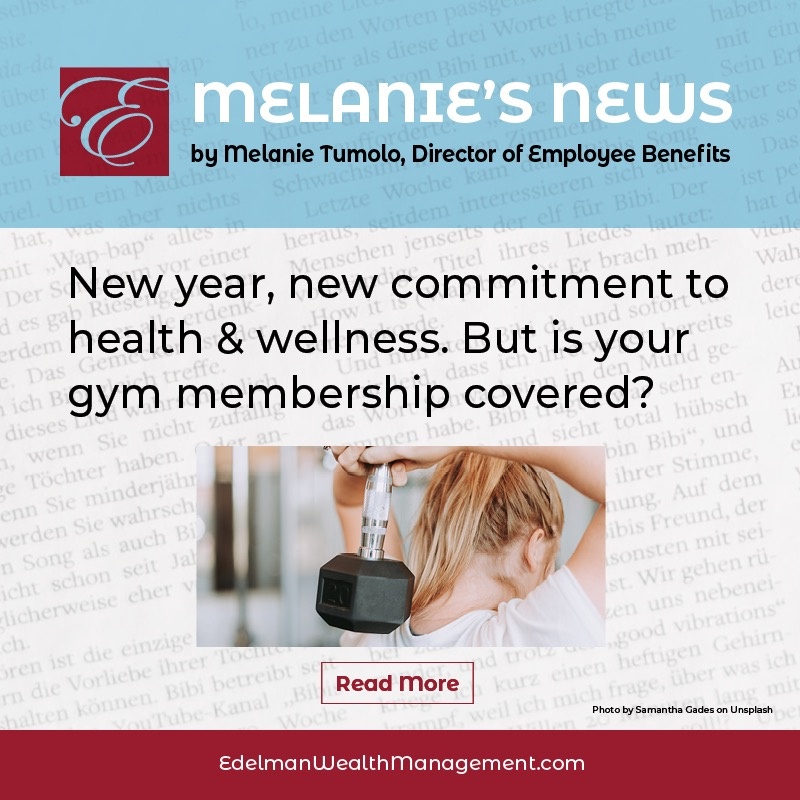 Melanie’s News: Happy New Year of Wellness!