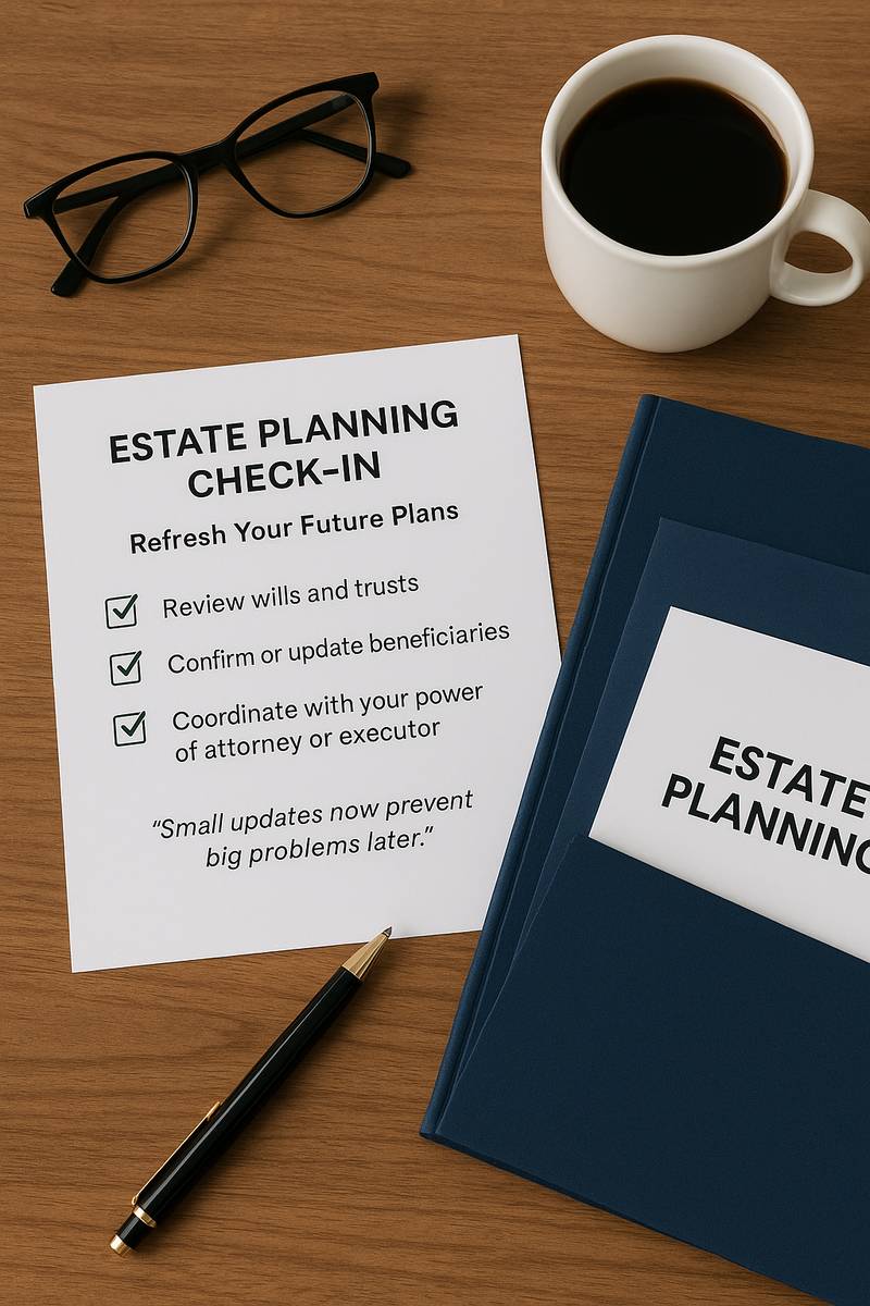 🧬 Estate Planning Check-In: Refresh Your Future Plans
