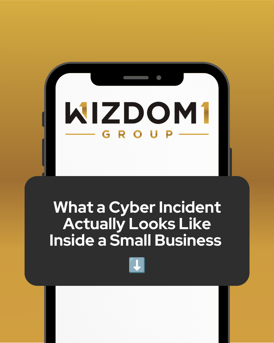 What a Cyber Incident Actually Looks Like Inside a Small Business