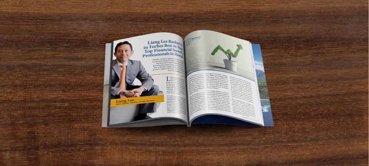 Liang Lee Ranked #1 in Forbes Top Best-in-State Financial Security Professionals in Hawaii