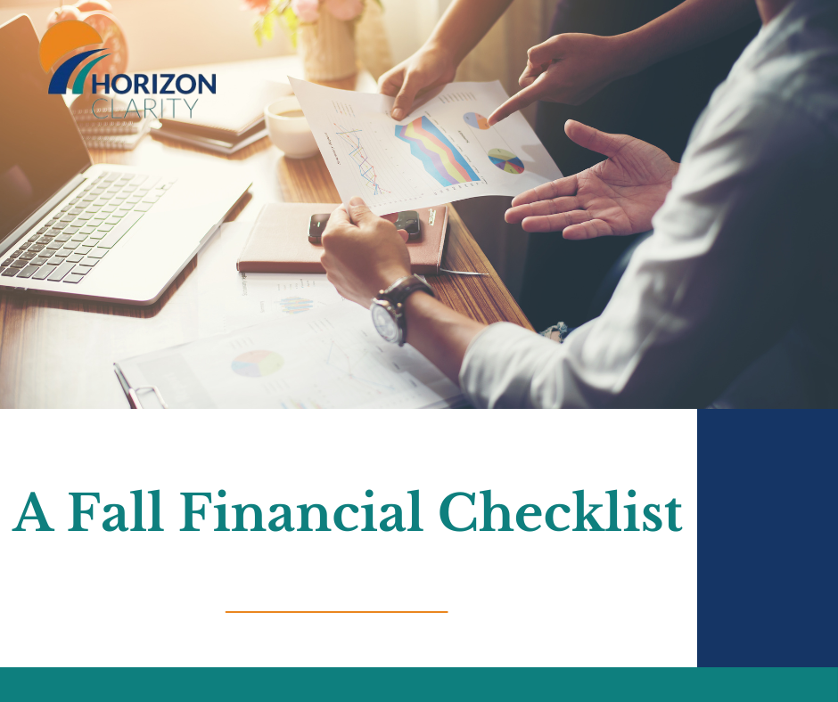 A Fall Financial Checklist