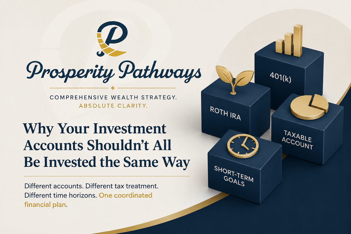 Why Your Investment Accounts Shouldn’t All Be Invested the Same Way