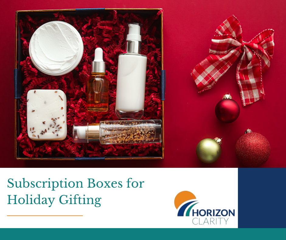 Subscription Boxes for Holiday Gifting