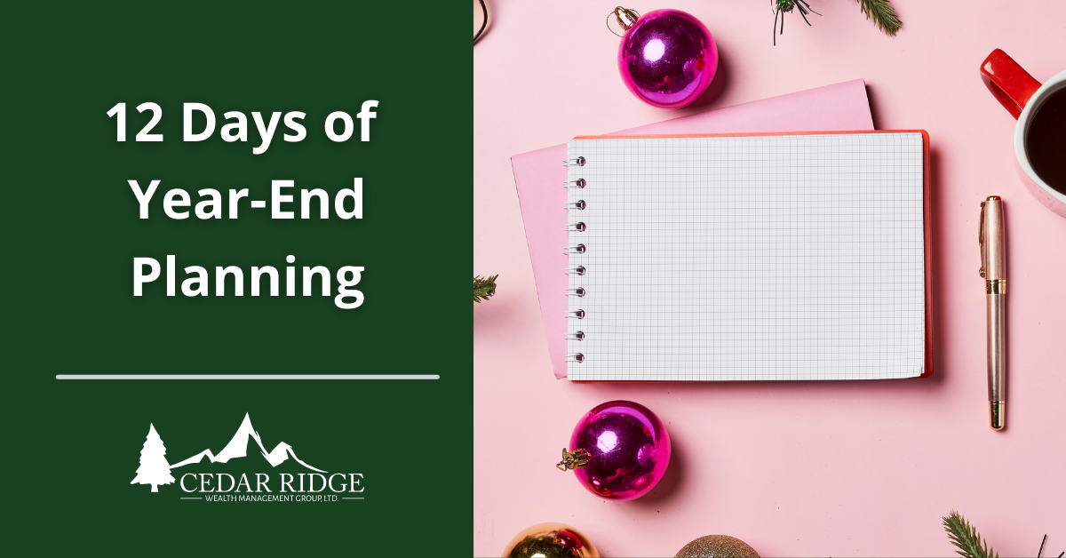 The 12 Days of Year-End Planning