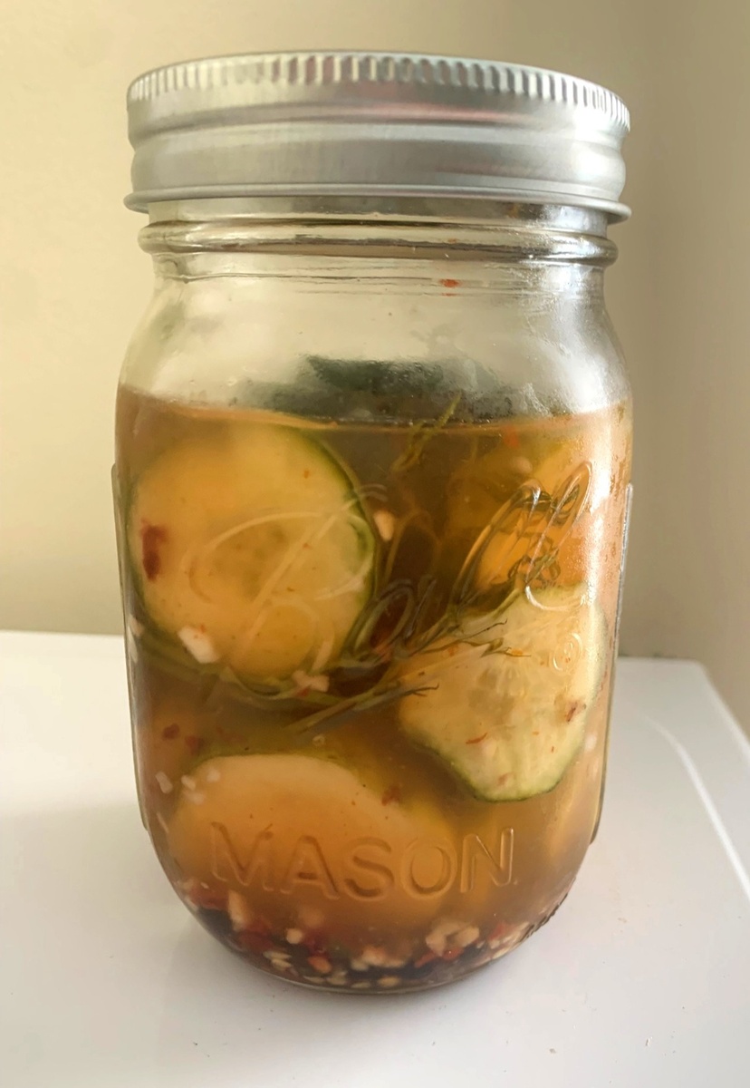 Helpful Hint - Chrissy's Pickled Cucumber Recipe