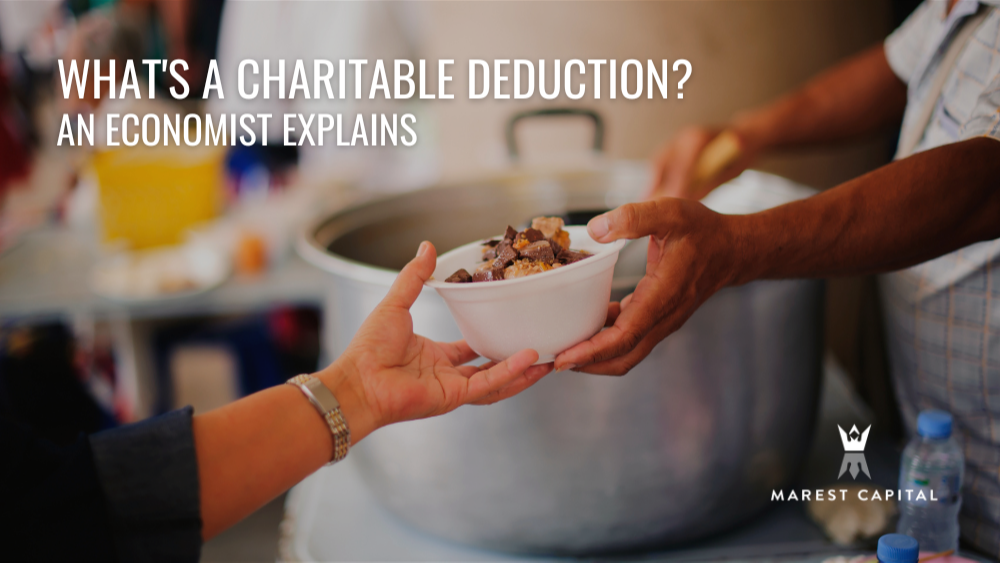 What’s the charitable deduction? An economist explains