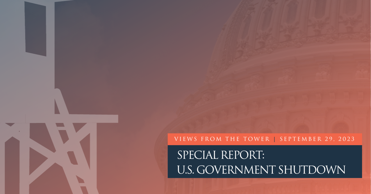 Potential Government Shutdown: Going Back to 1960, What Does History Say?