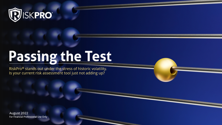 RiskPro E-Book: Passing the Test