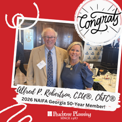 Celebrating Al Robertson’s 50 Years of Excellence with NAIFA Georgia