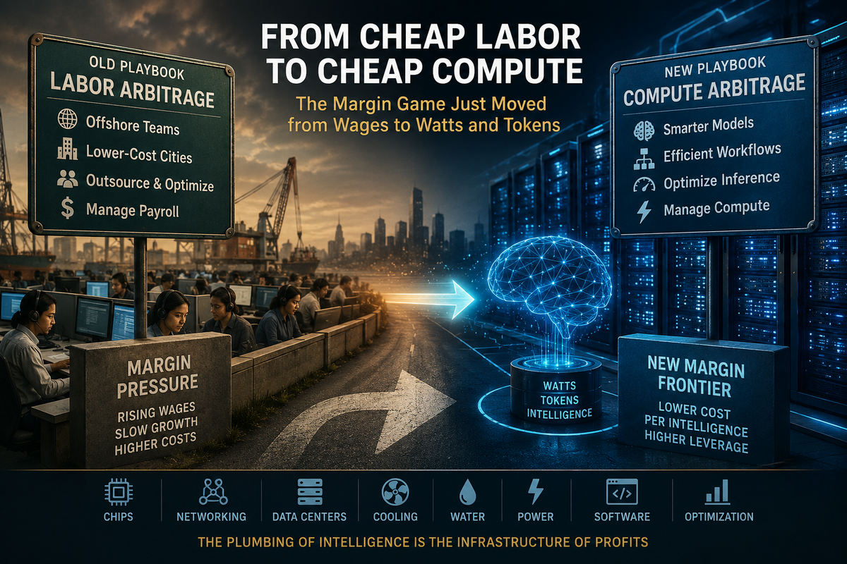 From Cheap Labor to Cheap Compute: Management’s New Quest