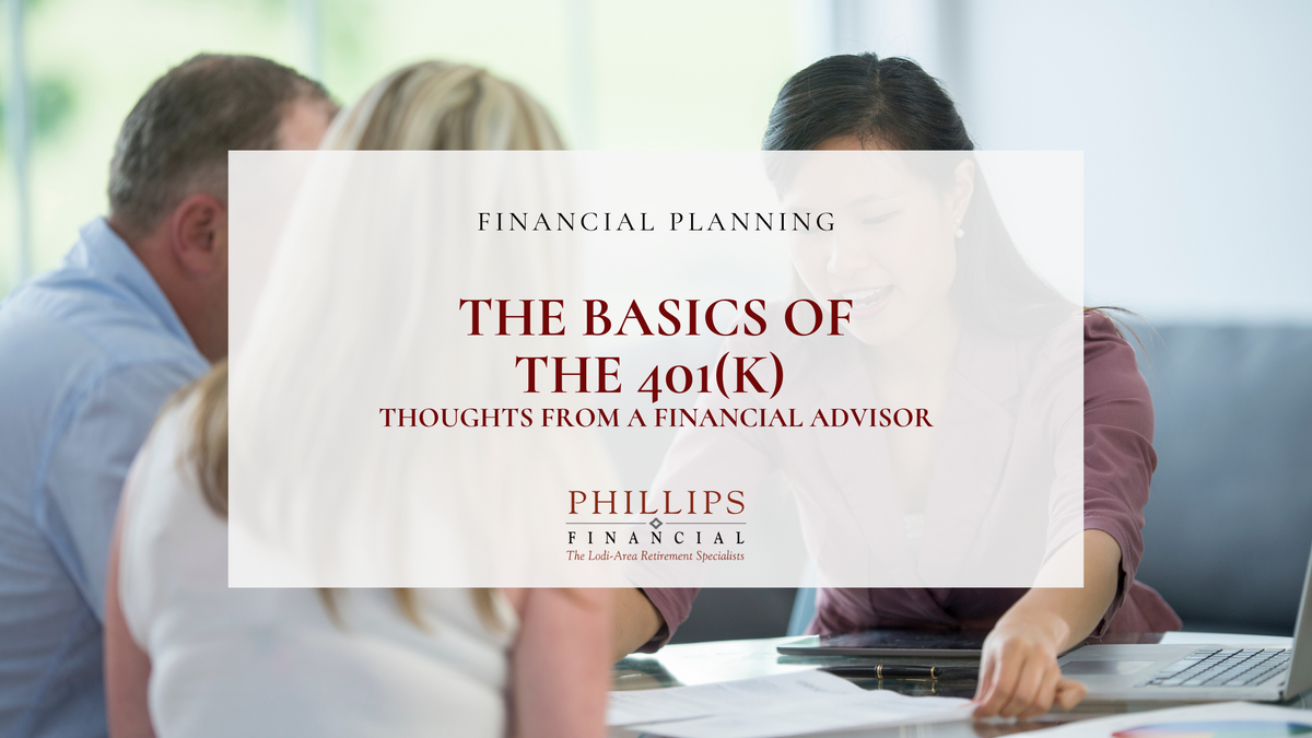 The Basics of the 401(k):  Thoughts from a financial professional