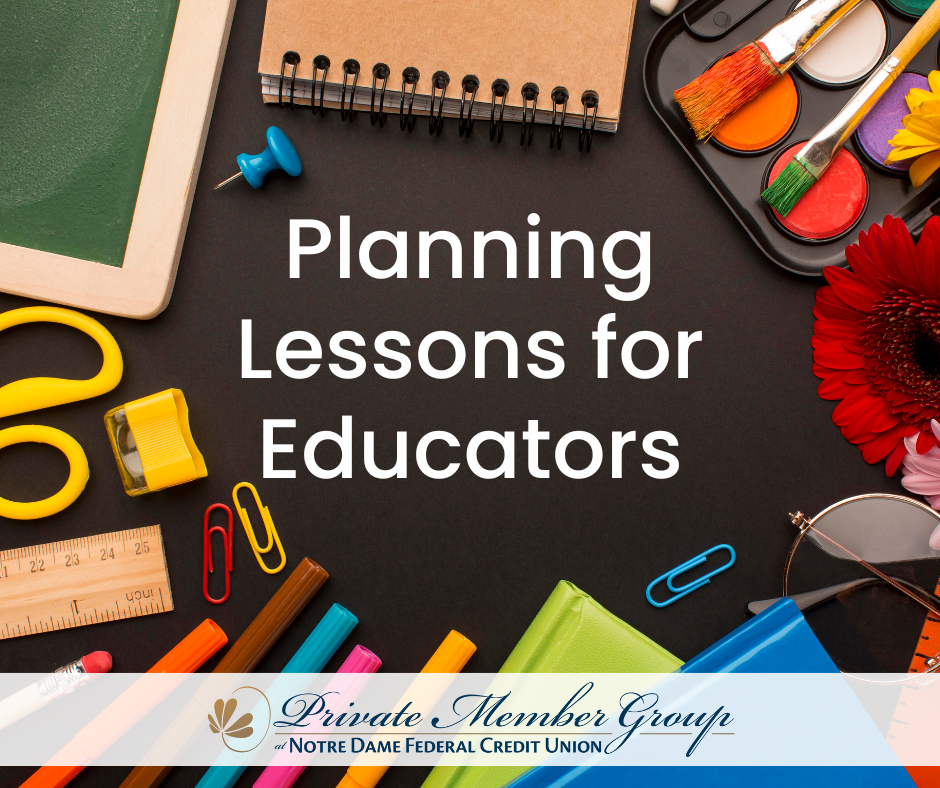 Planning Lessons for Educators - Addressing Your Financial Issues