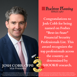 Peachtree Planning's Josh Cobb named on Forbes Best-in-State Financial Security Professionals List