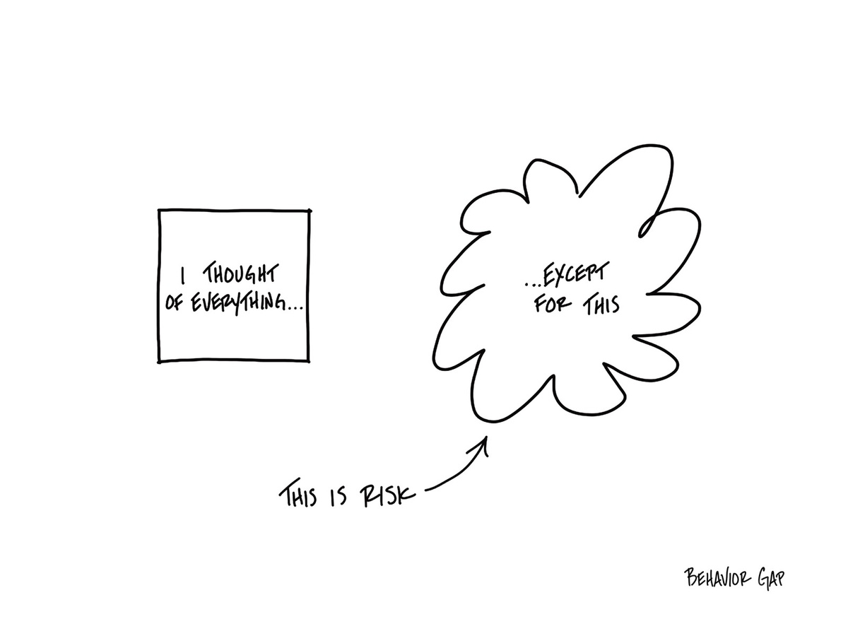 Life & Money: Risk Is What's Left Over