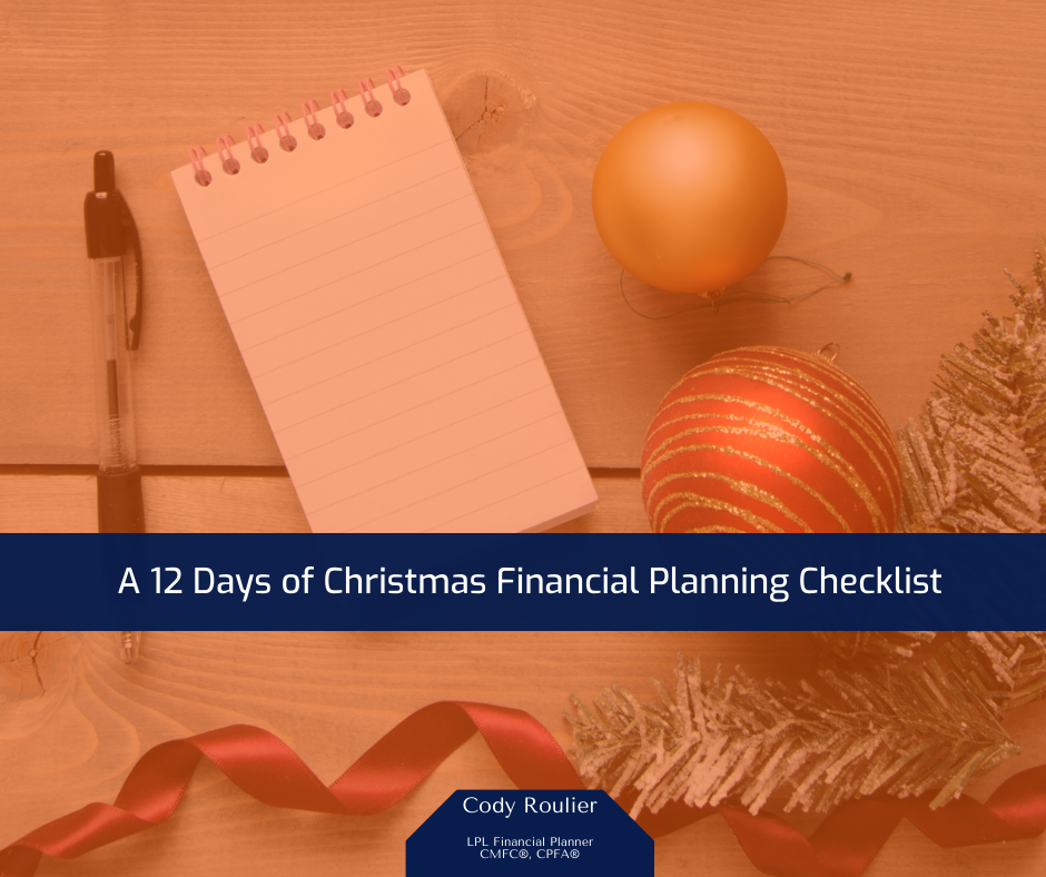 A 12 Days of Christmas Financial Planning Checklist