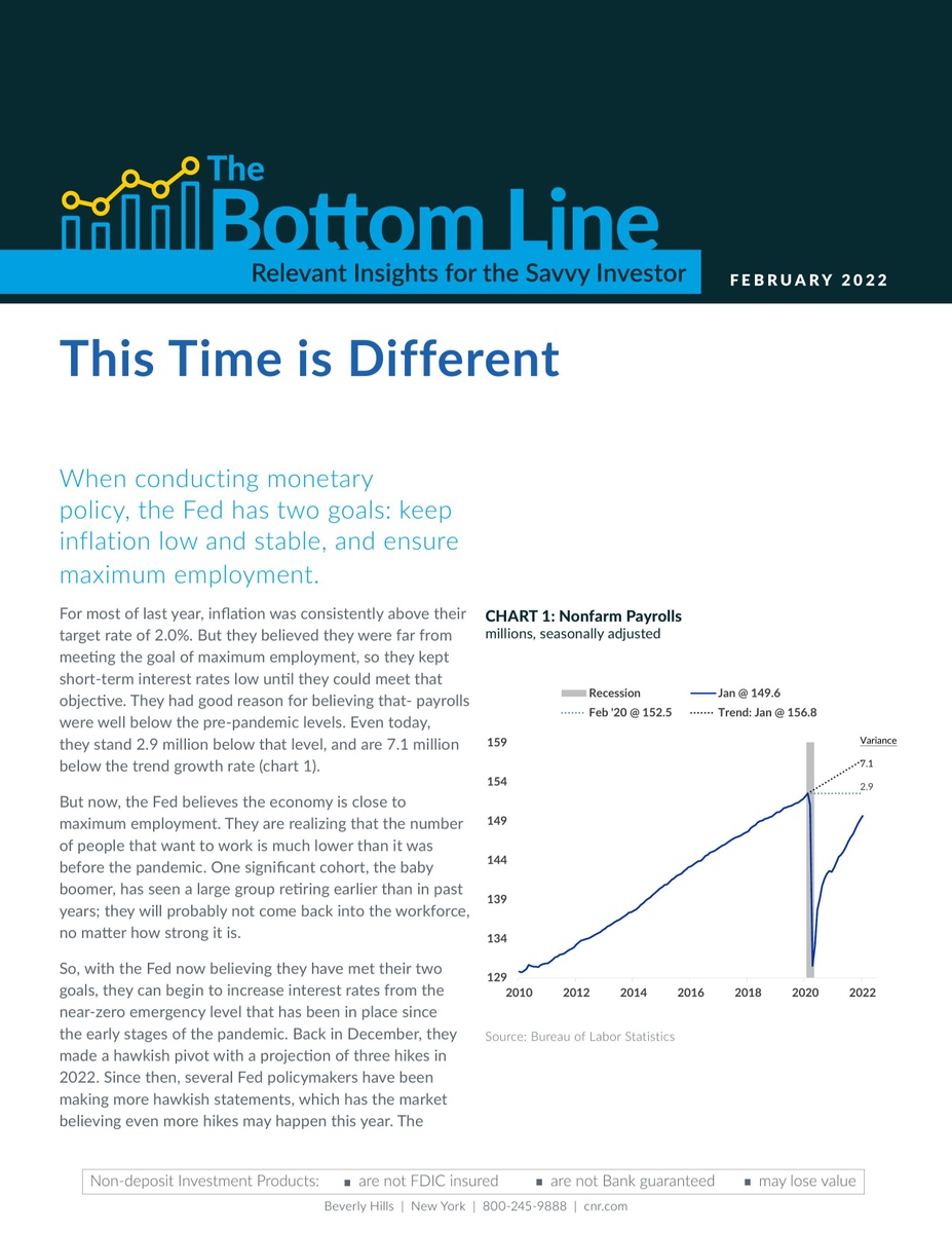 The Bottom Line