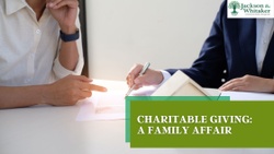 Charitable Giving: A Family Affair