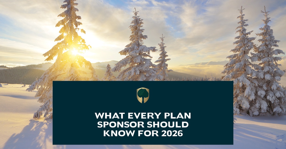 What Every Plan Sponsor Should Know for 2026
