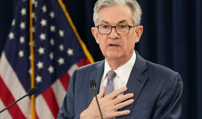 Powell comments spur sell-off on Wall Street.