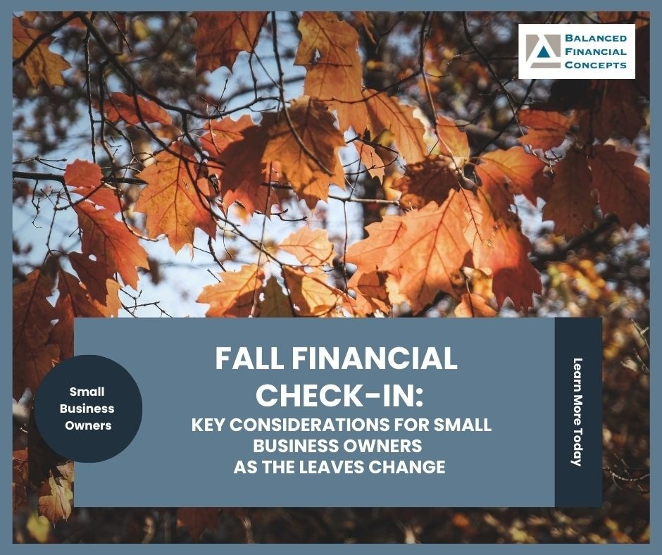 Fall Financial Planning Tips for Small Business Owners