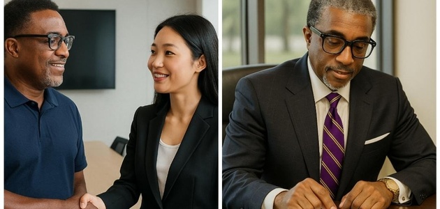 Experience and training with large financial institutions.