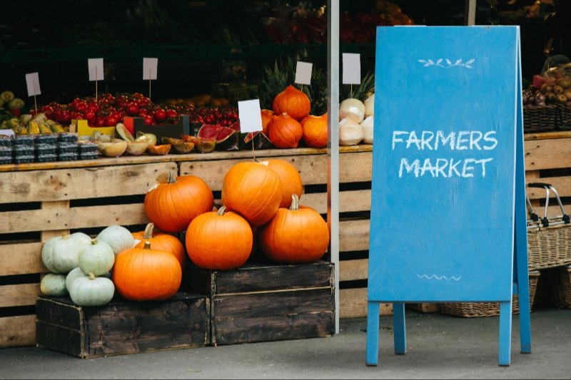 fall farmers market