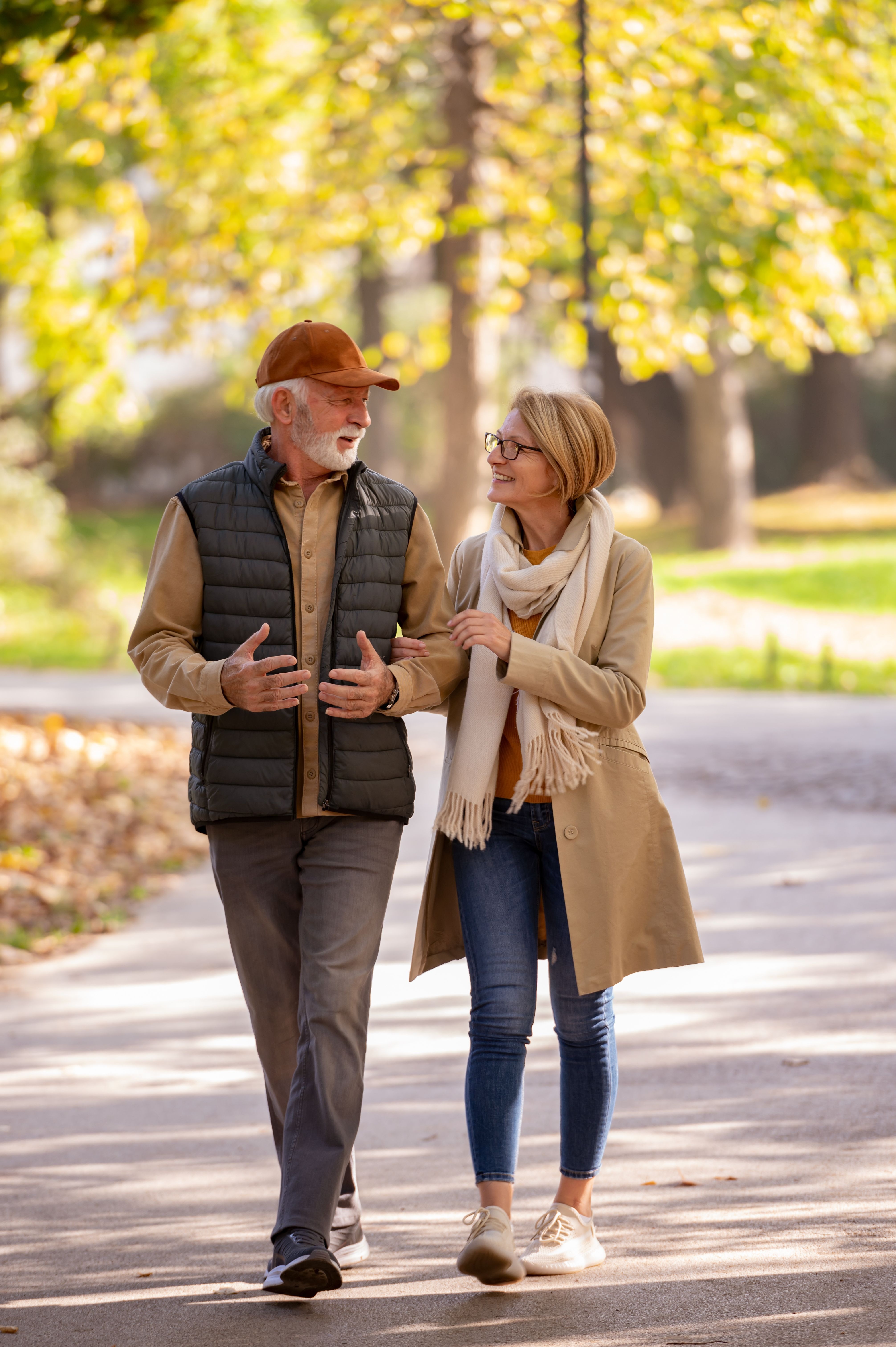 Family reviewing life insurance options together