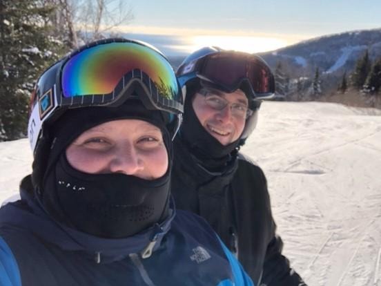 Snowboarding at Giants Ridge