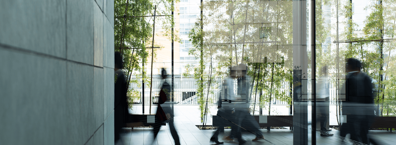 Busy Office Building