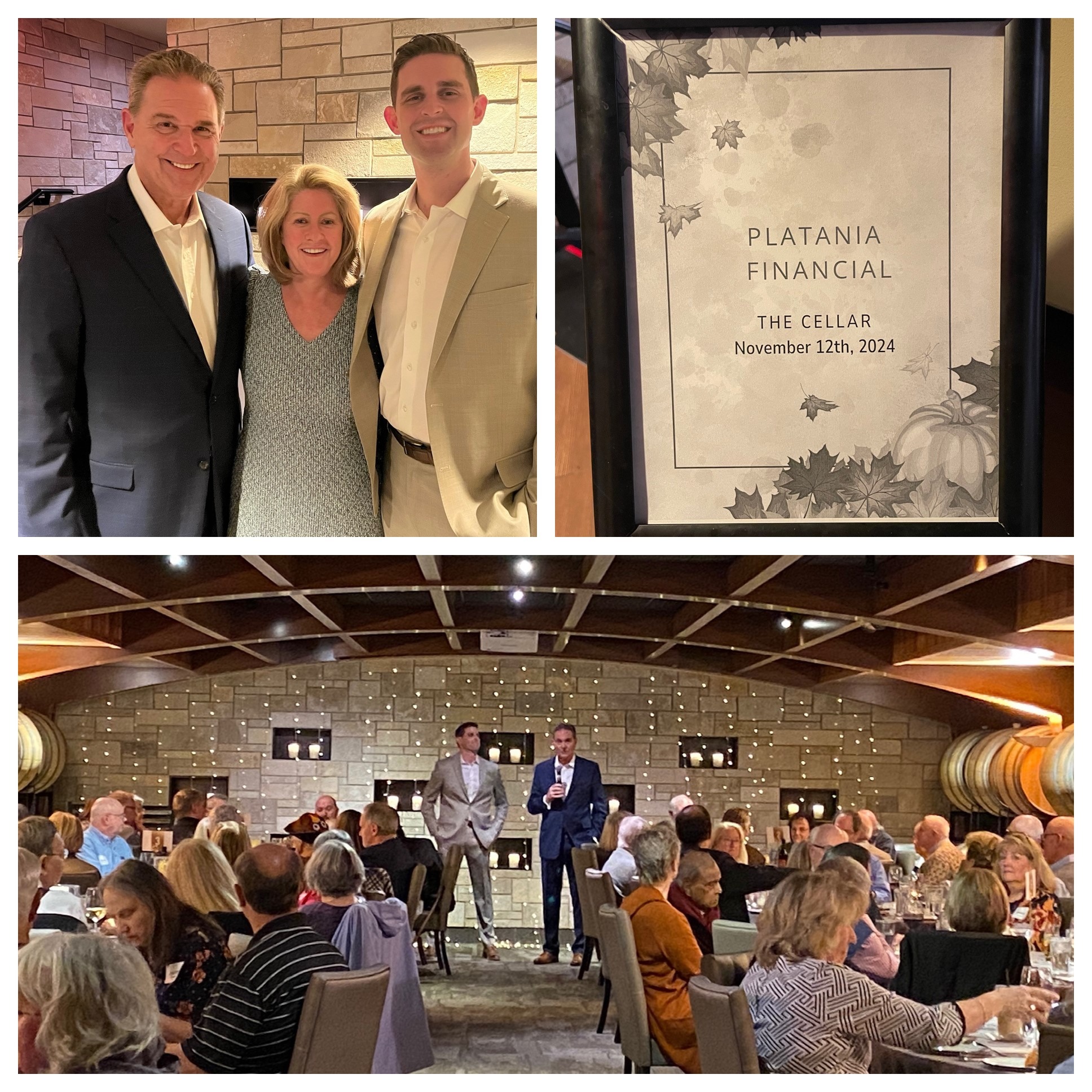 2024 Client Appreciation Dinner Platania Financial