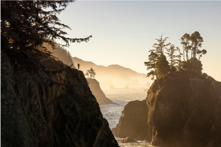 Pacific Northwest coastal cliffs