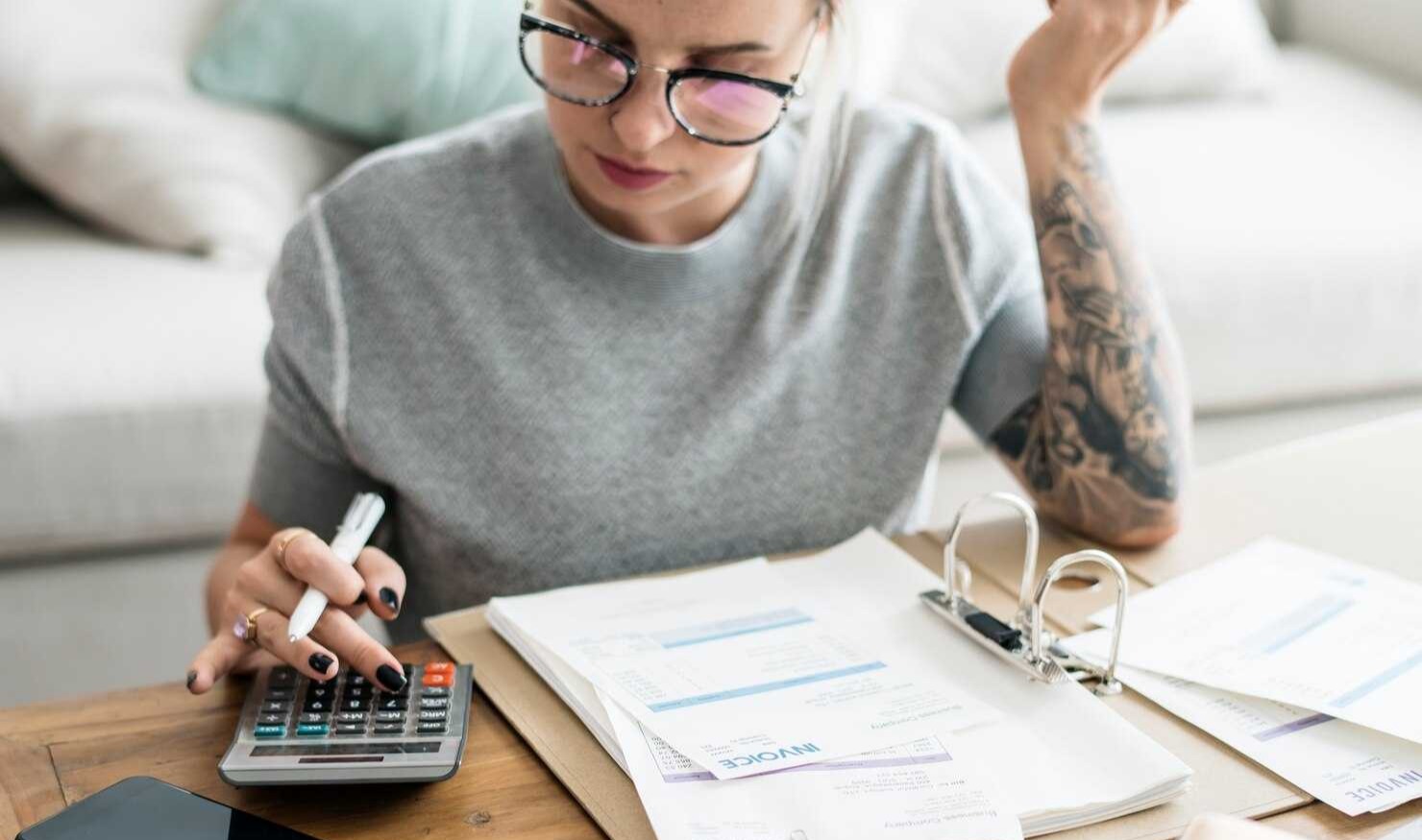 Reviewing invoices or pricing
