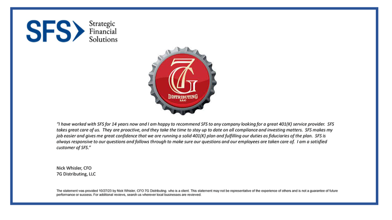 7G Testimonial