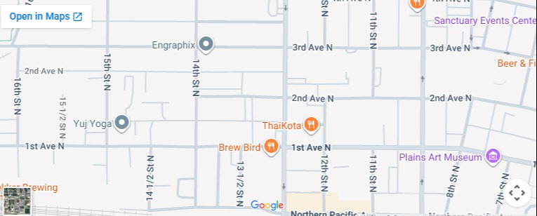 Fargo Office Map