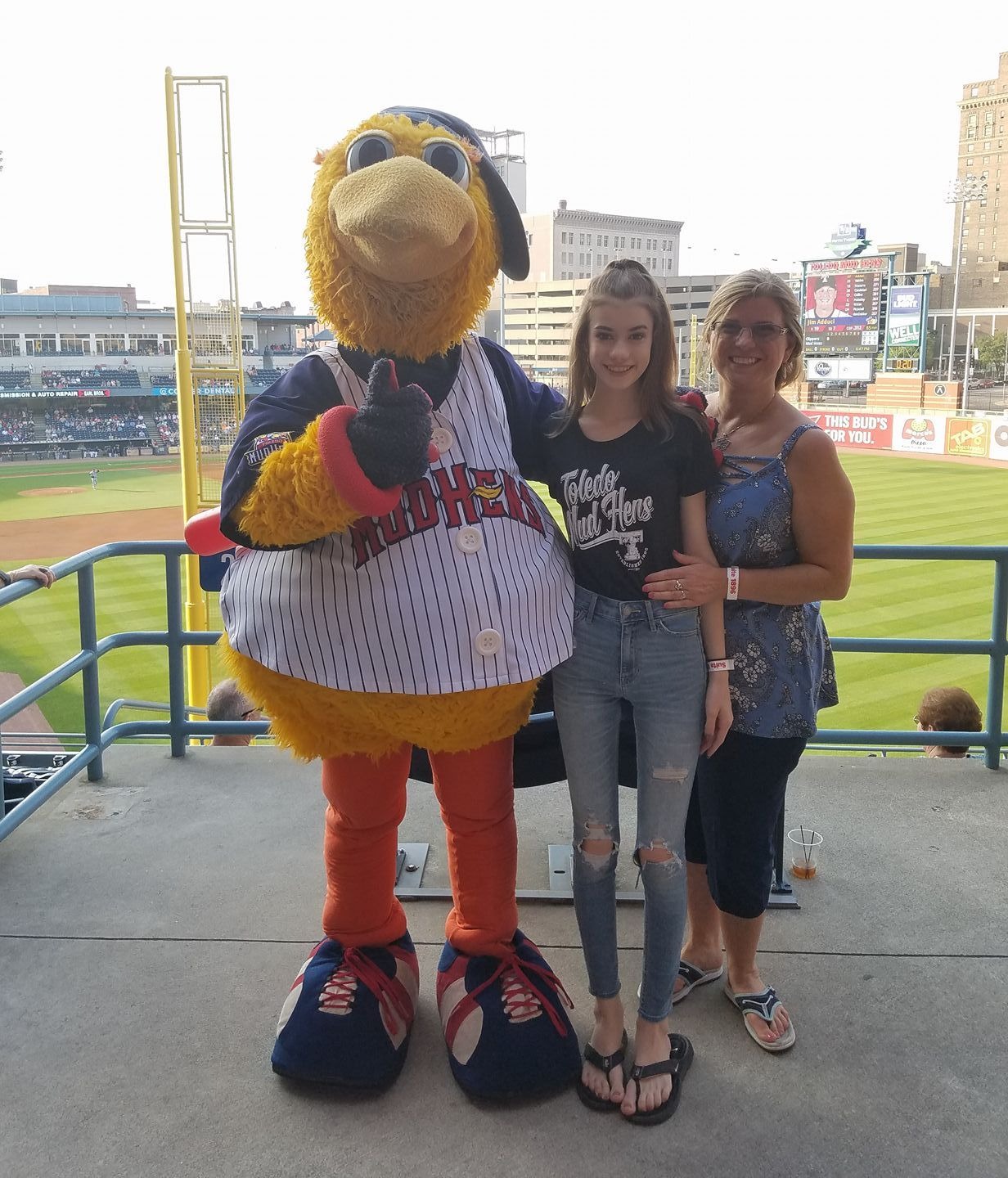 Toledo Mudhens Mascot Picture