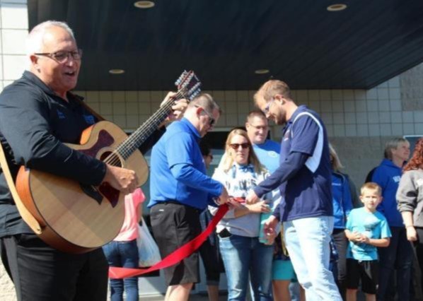 Tim Newton at Cambridge Christian School