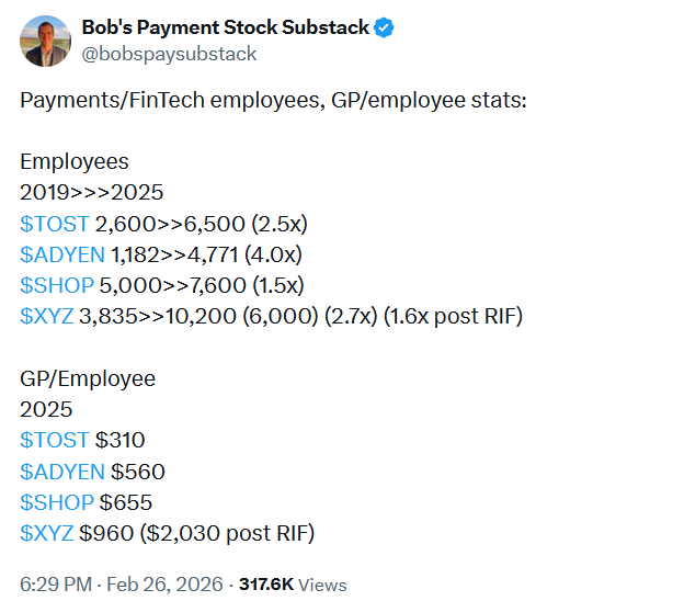 screenshot of social media X post