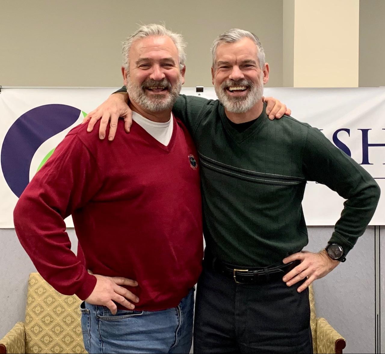 Bill & Mike supporting Movember 2019