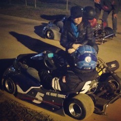 Laura Go Cart Racing