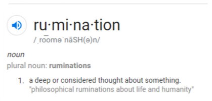 ruminations