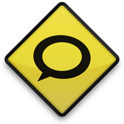 Chat Bubble Sign