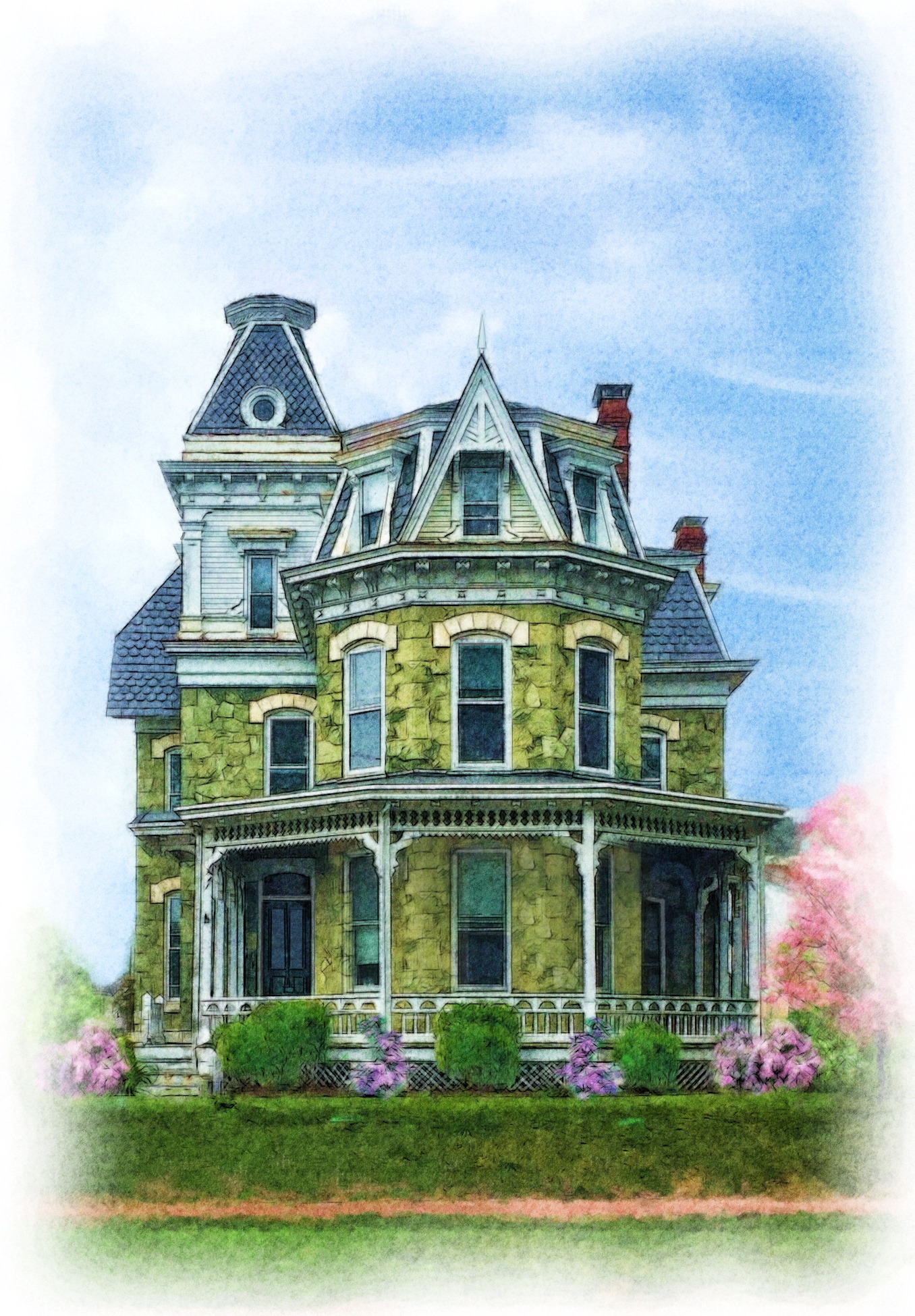 Mifflin House Portrait