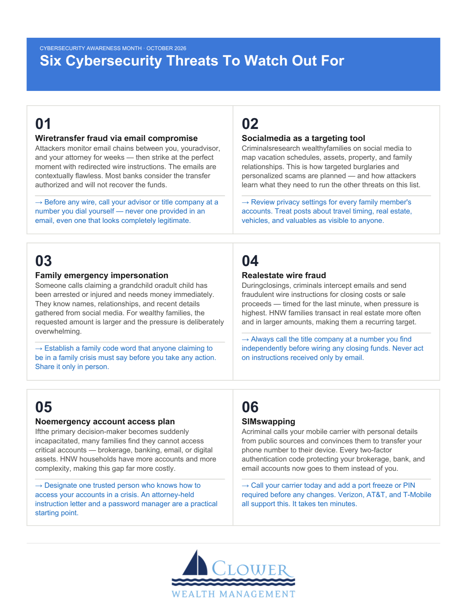 Cybersecurity Threats To Watch Out For