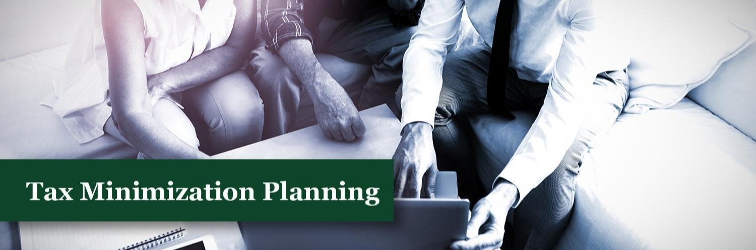 Tax Minimization Planning Banner