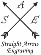 Straight Arrow Engraving Home