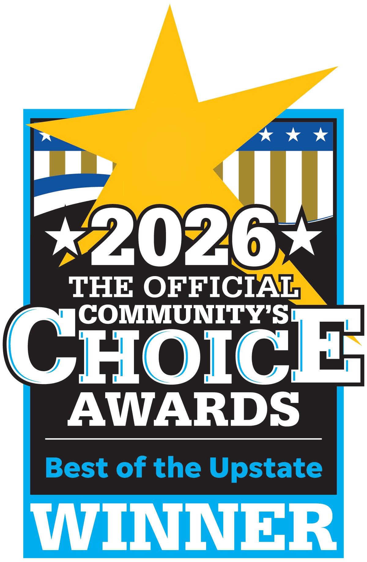 Voted “Best Insurance Agency in the Upstate” in 2022, 2023, 2025 & 2026.