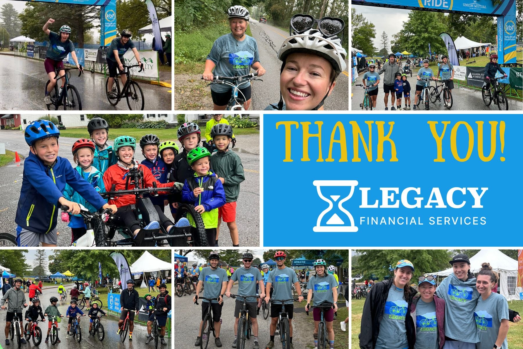 Thank you to everyone who supported our Kelly Brush Ride team!