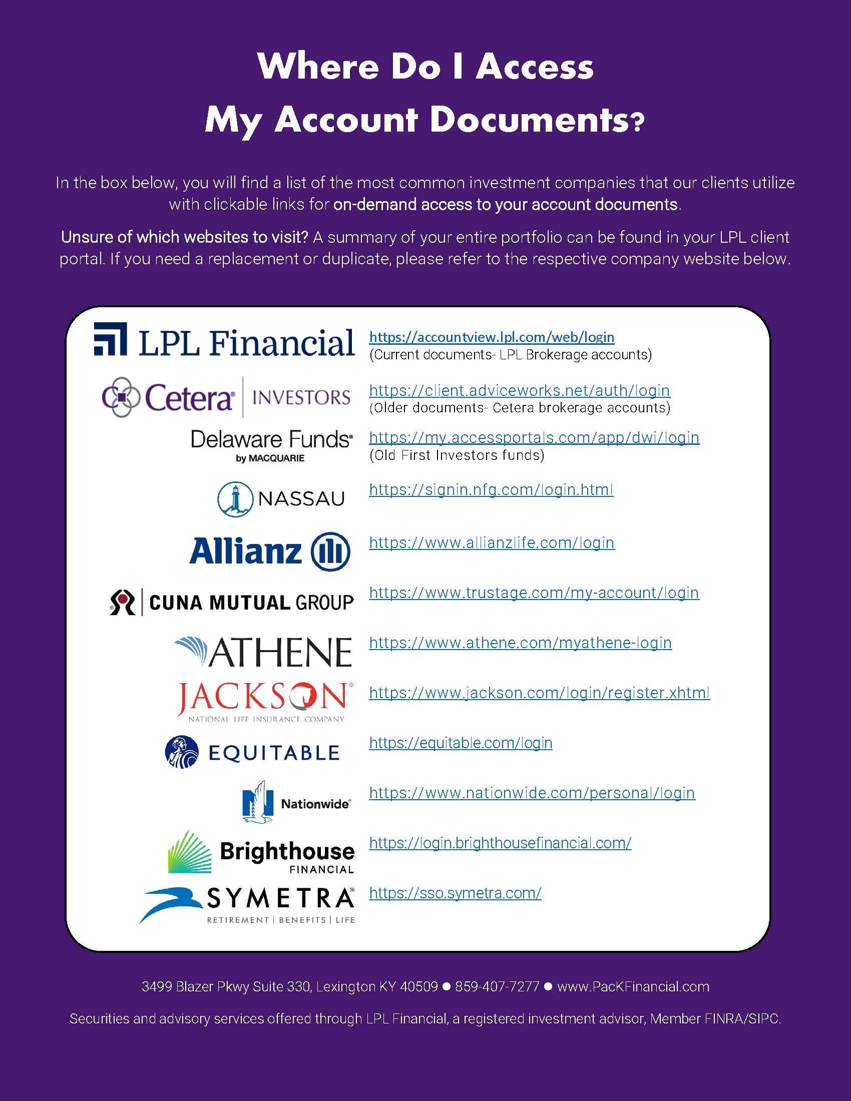 Where do I find my tax forms and statements?